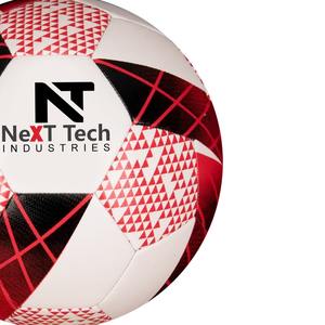 Next Tech Nouveau style Technologie hybride de football Ballon de match professionnel Matériau de texture en TPU Conception personnalisée et logo personnalisé - Product Image 3
