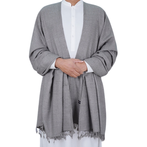 Direct Factory Supply Men's Breathable Ethnic Cashmere <b>Pashmina</b> Winter <b>Shawl</b> Custom Colors Long Solid Striped Design Wholesale - Product Image 2