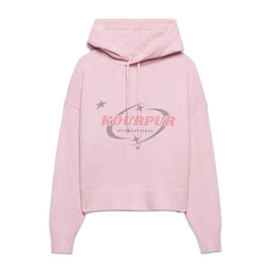 Sweat à capuche pour femme en coton 100% tendance et élégant en différentes couleurs à prix raisonnable - Product Image 4