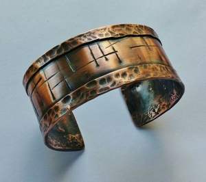 New Arrival Handmade Solid High-Pure Copper <b>Bracelet</b> Fashion Bangle at Wholesale Price - Product Image 5
