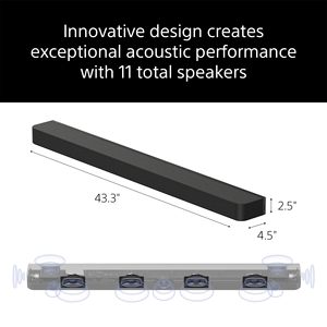 Téléviseur intelligent OLED 4K Ultra HD 65 pouces modèle 2024 avec HDR 120Hz, fonctions de jeu exclusives noires et barre de son - Product Image 4