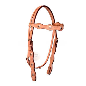 Bride de cheval en cuir occidental réglable de qualité supérieure pour l'entraînement et les spectacles d'équitation - Product Image 2