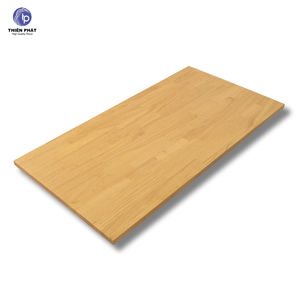 Plan de travail en bois de hévéa, finition huilée, qualité AC, 31,5 x 157,48 pouces, fabriqué au Vietnam, épaisseur personnalisable : 1,26 à 1,5 pouces - Product Image 3