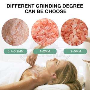 เกลือขัดผิวคริสตัลหิมาลัยที่ได้รับการจัดอันดับสูงสุดพร้อมโลโก้ที่กำหนดเองเกลือขัดผิวด้วยแร่ธาตุหิมาลัยจากปากีสถาน - Product Image 3