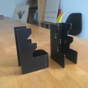 PKLR001 <b>Table</b> Assembly <b>Clamp</b> Accessory for 25x50mm Iron Connectors & Shelf Supports - Product Image 4