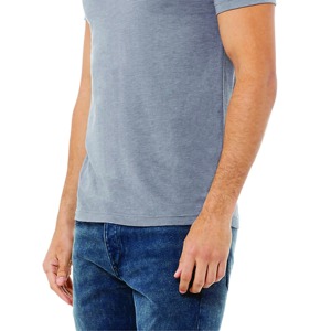 Camiseta Casual de Manga Corta para Hombre, Cuello Redondo, Color Sólido, Transpirable y Ecológica, de Alta Calidad, para Primavera/Verano - Product Image 5