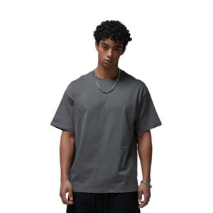 เสื้อยืดผ้าฝ้าย100% 140 GSM ไหล่ตกเสื้อยืดผู้ชาย - Product Image 1