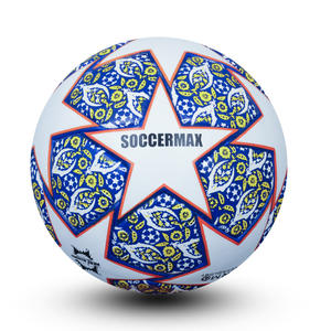 Balón de fútbol de goma PU personalizable tamaño pakistaní 5 para partidos y entrenamiento - Product Image 1