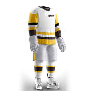 Conjunto de uniforme de hockey sobre hielo transpirable con logotipo personalizado Ropa deportiva de diseño profesional para la venta en línea - Product Image 2