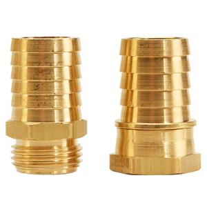 AOL - Conector Adaptador Roscado de Cobre Forjado para Manguera, Macho X Hembra Cuadrada de 1/4 de Pulgada (8MM) para Combustible, Gas, Agua y Aire - Product Image 5