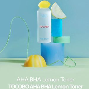 TOCOBO AHA BHA Tonique Visage Citron 150 ml Vitamine C et Extrait de Citron AHA BHA Hydratation Calmante et Apaisante - Product Image 4