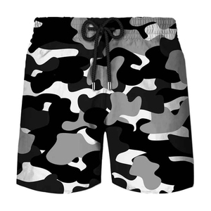 Pantalones cortos de playa con bandera de Serbia para entrenamiento de verano para hombres, pantalones cortos de tabla de Surf de secado rápido, pantalones cortos deportivos de camuflaje populares para hombres - Product Image 3