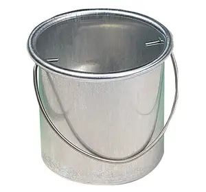 Catch Bucket used for collecting the liquid overflow flowing from the displacement vessel made of aluminium comes with a handle
