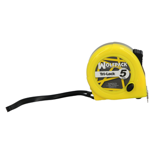 Metro a nastro magnetico giallo con freno 5 metri / 19 mm. - Product Image 2