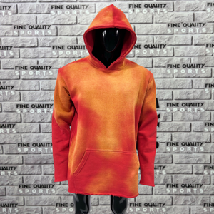 Sudaderas con capucha de lavado de pigmentos de peso pesado personalizadas Sudadera con capucha de fondo desgastado Vintage para hombres Sudaderas con capucha recortadas de gran tamaño - Product Image 3