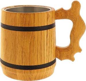 Taza de madera de diseño moderno de calidad superior de Falak World Export, Taza de cerámica personalizada para té, café, vino, cerveza - Product Image 6