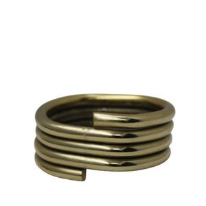 Soporte para servilletas de acero inoxidable, soporte para servilletas de cristal de Color níquel martillado, para decoración de mesa y boda - Product Image 2