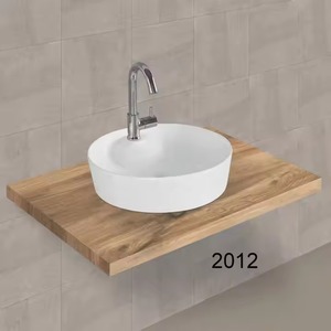 Qualité d'exportation d'usine indienne: Lavabo en céramique décoratif de bassin de dessus de table de lavage de main Lavabo-Produits sanitaires à bas prix - Product Image 5