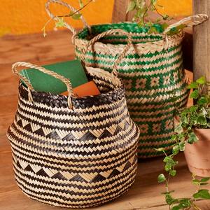 ตะกร้าหญ้าทะเลสำหรับตกแต่งตะกร้าหญ้าทะเลสำหรับใส่ในบ้าน - Product Image 4