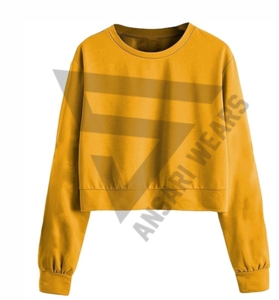 Suéter de Invierno de Alta Calidad, Estilo Informal, Cuello Redondo, de Algodón y Felpa, para Mujer - Product Image 5