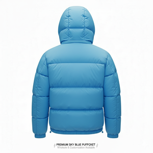 High Quality Custom OEM Printed <b>Puffer</b> <b>Jacket</b> for <b>Men</b> Customized Logo Casual Winter <b>Jacket</b> for <b>Men</b> with Pockets with Oem Service - Product Image 6