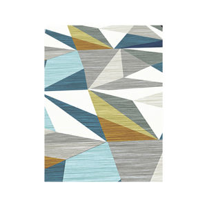 Shufu tapis abstrait moderne de haute qualité brillant antidérapant Base en caoutchouc naturel surface hypoallergénique ultime fabriqué à la machine - Product Image 1