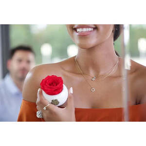 Royal Crown Necklace with Evil Eye for Gift Occasions - Product Image 2