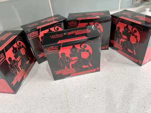 H & S POKEMONZ TCG SCARLET & VIOLET DESTINED RIVALS ÉLITES TRAINER BOX ETB SELLADO NUEVO - Product Image 3