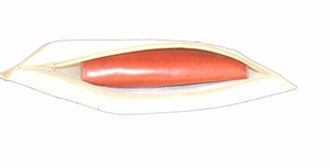 Venta al por mayor A4 Oficina y estudiante información de archivos logotipo personalizado carpeta de documentos Cadena de una sola cremallera bolsas de regalo para estudiantes - Product Image 5