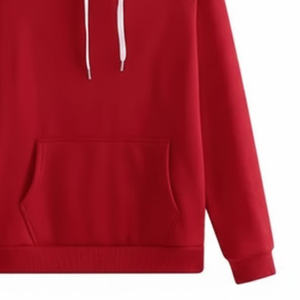 Nuevo Conjunto Deportivo con Capucha Completa y Logotipo Personalizado, Color Rojo, para Mujer, Transpirable, Estilo Urbano, para Actividades al Aire Libre - Product Image 6