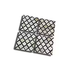 Artisan Craft Set de sous-verres classiques écologiques personnalisés avec incrustation d'os naturel - Product Image 4