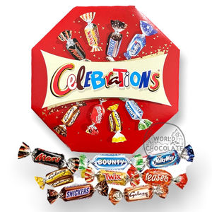Chocolates para Celebraciones al por Mayor, 385g, 500g, 2.4kg, Tamaños Variados con Snickers, Mars, Bounty, Twix, Milk Bar, Maltesers, KitKat - Product Image 4