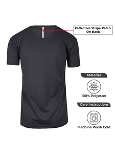 Camiseta Deportiva Maysun de Corte Regular, Tejido Transpirable de Secado Rápido, Cuello Redondo, Manga Corta, 100% Poliéster Modal Ice Silk - Product Image 2