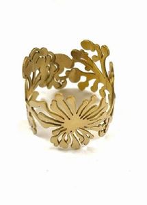 High Quality the Metal Wave Antique Nickel Modern Reusable Durable Napkin Ring and <b>Tissue</b> Holder for <b>Weddings</b> and Dinners - Product Image 5