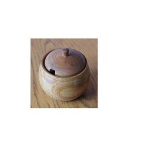 Olla de azúcar de madera de la mejor calidad, accesorios de cocina, olla de Acacia de lujo, precio al por mayor - Product Image 2