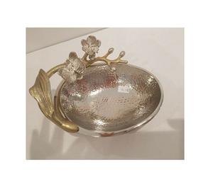 ชุดชามช็อคโกแลตสี่ขนาดชามขนมอลูมิเนียมสีทองและสีดำ - Product Image 4