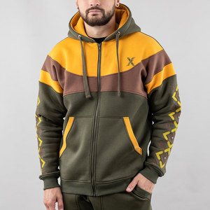 Sudadera con Capucha de Invierno de Algodón 100% de Primera Calidad, con Cierre y Bordado, Detalles de Bordado Finos, Ajuste Cómodo y Duradero - Product Image 1