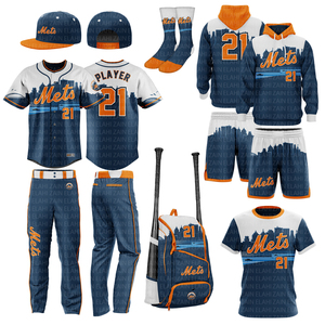 WHOLESALE SUBLIMATED BASEBALL JERSEY SHIRT STREET STYLE YOUTH UNISEX CUSTOM BUTTON up EMBROIDERY BASEBALL JERSEYS PRINTED 2024 - Product Image 1