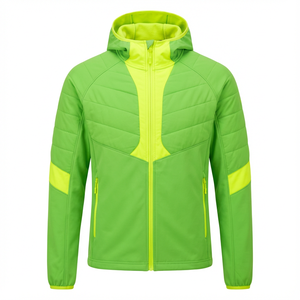 Veste de randonnée imperméable à capuche, vente en gros, design d'hiver, tissu à séchage rapide, confortable, vêtements de plein air, fournisseur d'usine OEM - Product Image 1