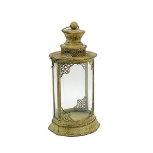 Decorative <b>brass</b> <b>lantern</b> ring with intricate detailing suitable for weddings parties festivals and cultural celebrations - Product Image 6