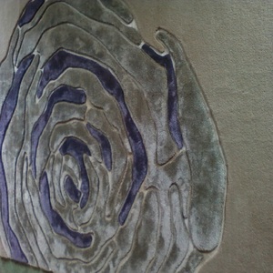 Moderno antideslizante ecológico lavable hecho a mano Alfombra de lana de diseño personalizado alfombras de área sala de estar revestimiento de suelo suave - Product Image 4