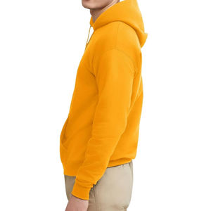 Sweat à capuche épais pour homme doublé en sherpa polaire ultra chaude hiver streetwear en vrac label privé logo personnalisé fournisseur usine - Product Image 2