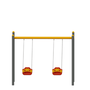 Turkish-Made High Quality <b>Indoor</b> Metal Swing Set for Kindergarten <b>Playgrounds</b> Public Spaces Adventure Parks Daycares - Product Image 1