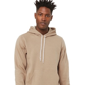 Sweat à capuche pour homme OEM, couleur nude, personnalisable, 2025, lavable, haute qualité, 320g, 100% coton molletonné, écologique, séchage rapide - Product Image 1