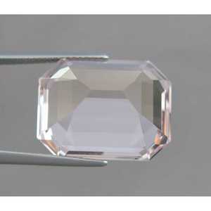 Morganita Natural de Color Rosa Melocotón, Corte Esmeralda Excelente, 20.80 CT, Sin Defectos, Proveniente de Afganistán - Product Image 4