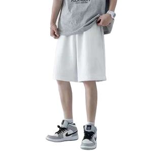 Shorts d'été décontractés pour hommes, coupe ample, taille haute, respirants, mi-longs, grande taille, confortables - Product Image 4