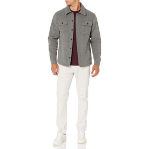 Veste de baseball en molleton de coton personnalisée pour hommes, col montant, vêtements décontractés avec design personnalisé - Product Image 6