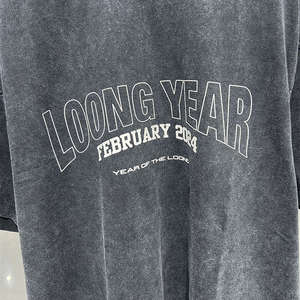 2024, venta al por mayor, camisa holgada transpirable para mujer, camisetas de gran tamaño con logotipo personalizado para mujer, camiseta suave de algodón 100% para niñas - Product Image 5