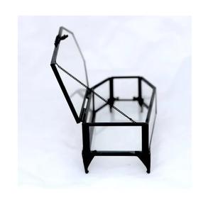 Joyero de cristal biselado de diseño vintage antiguo bellamente hecho a mano de latón de alta calidad y vidrio biselado para exportación - Product Image 3