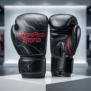 ถุงมือฝึกซ้อมมวยไมโครเทค ซับแรงกระแทก หนังสังเคราะห์ สำหรับการฝึกซ้อมในยิมและการออกกำลังกาย - Product Image 1
